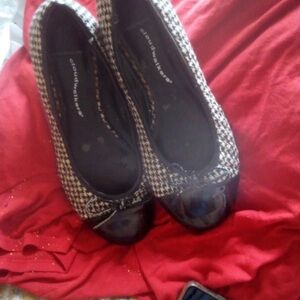 Cloudwalkers Women's Houndstooth Flats